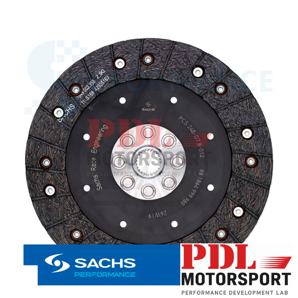 SACHS Performance Disque Organique 240mm (540nm) – VAG 1.8T / 1.9TDI (6 Vitesses Manuelle) Sachs