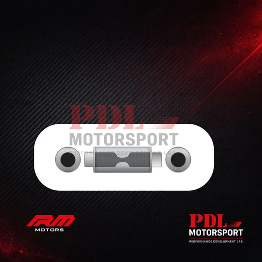 RM Motors Super Flow Performance – Silencieux Rond avec embossing RM Motors