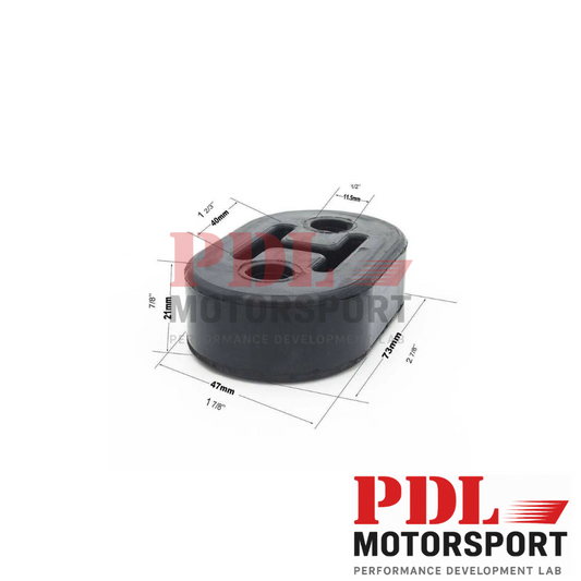 Support de silencieux d’échappement universel PDL Motorsport