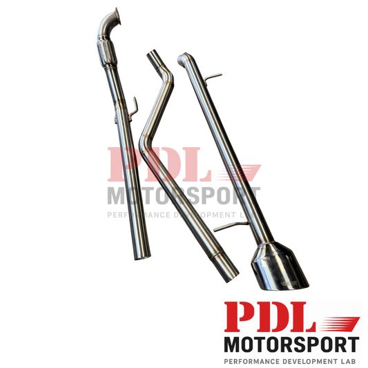 Ligne d'Échappement INOX 63,5 mm – Seat Leon 1M / Audi A3 8L / VW Golf 4 - PDL Motorsport