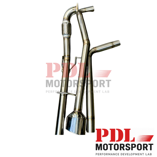 Ligne d'Échappement INOX 63,5 mm – IBIZA 6L/ POLO 9N/ FABIA 6Y - PDL Motorsport