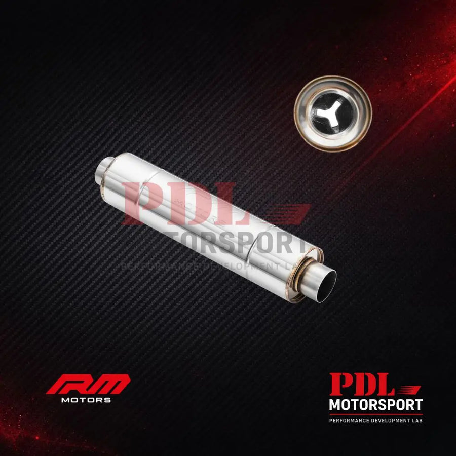 RM Motors Super Flow Performance – Silencieux Rond avec embossing RM Motors