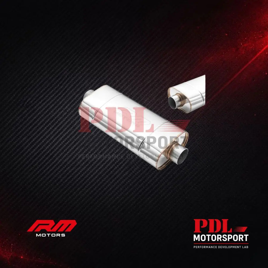 RM Motors – Silencieux Ovale 100×180 mm RM Motors