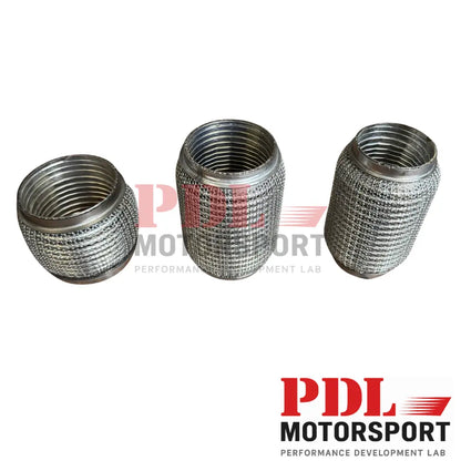Tresse d’échappement renforcée Ø63 mm à souder PDL Motorsport