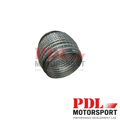 Tresse d’échappement renforcée Ø63 mm à souder PDL Motorsport
