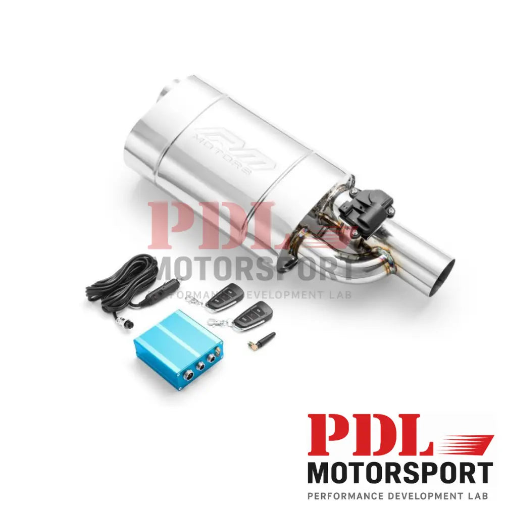 RM Motors - Silencieux Inox à Valve / clapet Électrique – Universel RM Motors