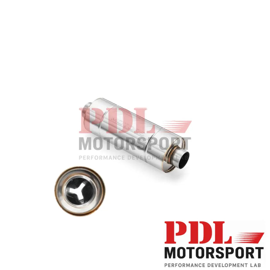 RM Motors silencieux rond Super Flow Performance avec embossing RM Motors