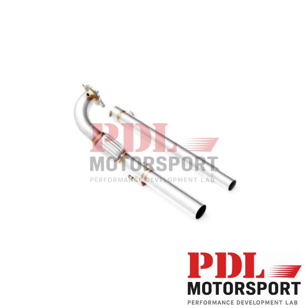 RM MOTORS DOWNPIPE – AUDI TT 8J, A3 8P, SEAT LEON 1P CUPRA, SKODA OCTAVIA RS, VW GOLF V/VI GTI, PASSAT B6/B7, SCIROCCO R – 2.0 TSI RM Motors