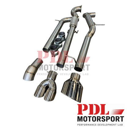 Ligne d'Échappement INOX 76 mm 1.9 TDI 100/130/160 – IBIZA 6L/ POLO 9N/ FABIA 6Y PDL Motorsport