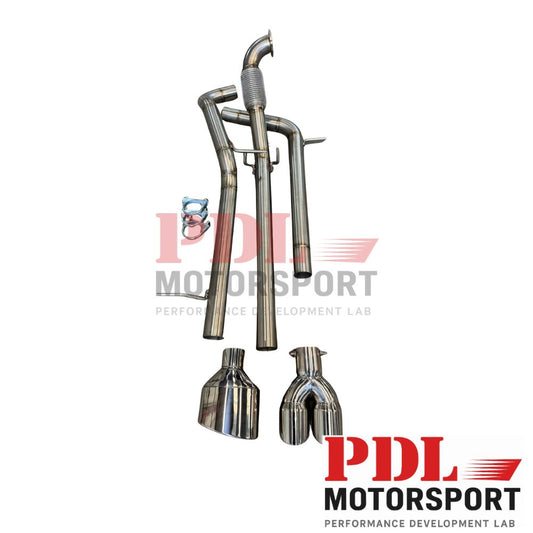 Ligne d'Échappement INOX 63,5 mm 1.9 TDI 100/130/160 – IBIZA 6L/ POLO 9N/ FABIA 6Y PDL Motorsport