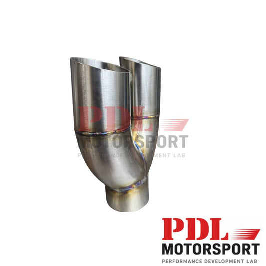 Embout artisanale - Double sortie PDL Motorsport