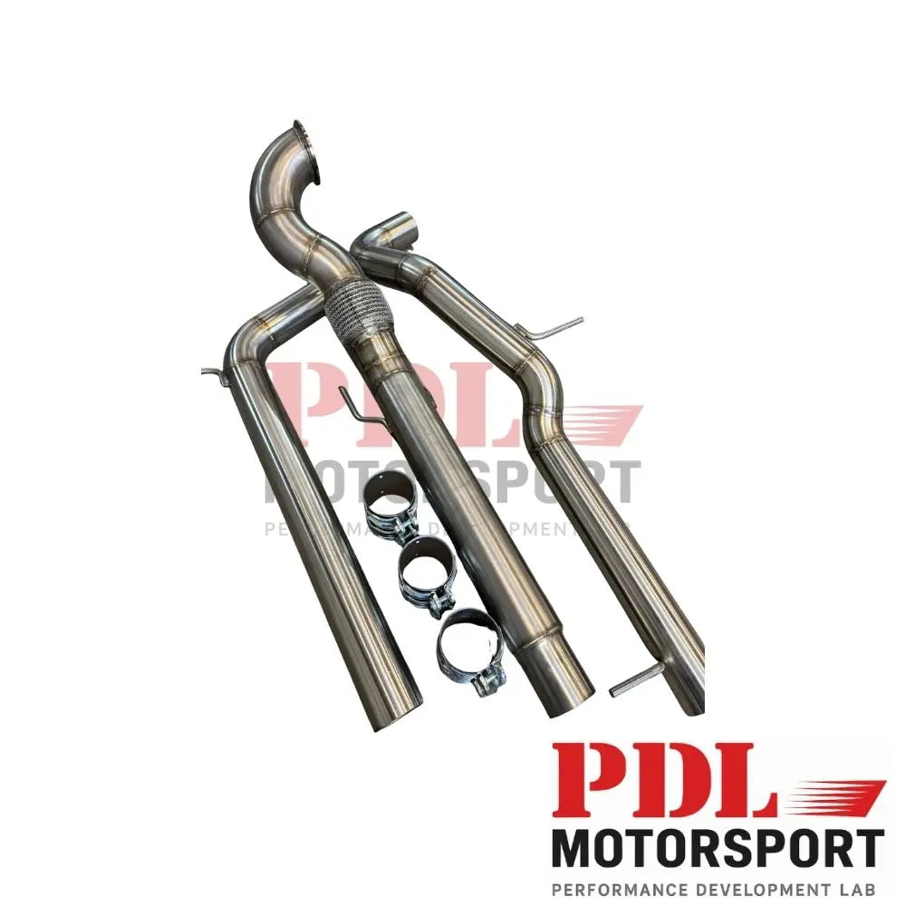 Ligne d'Échappement INOX 89/76 mm 1.9 TDI 100/130/160 – IBIZA 6L/ POLO 9N/ FABIA 6Y - PDL Motorsport