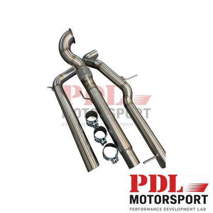 Ligne d'Échappement INOX 89/76 mm 1.9 TDI 100/130/160 – IBIZA 6L/ POLO 9N/ FABIA 6Y - PDL Motorsport