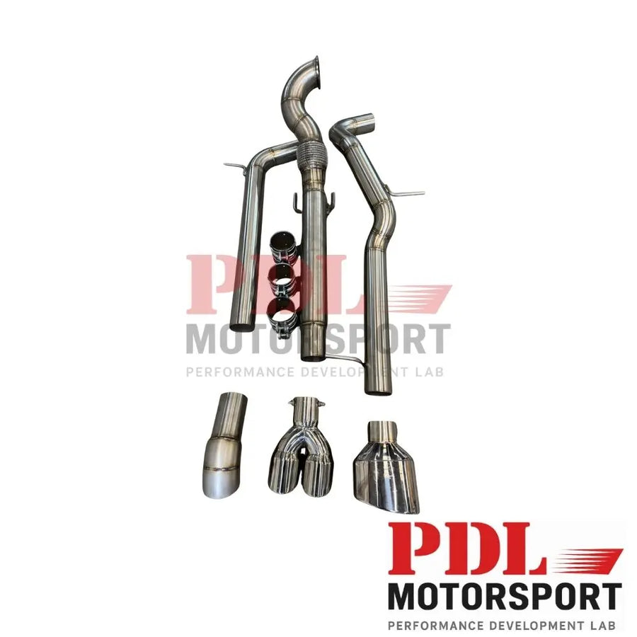 Ligne d'Échappement INOX 89/76 mm 1.9 TDI 100/130/160 – IBIZA 6L/ POLO 9N/ FABIA 6Y - PDL Motorsport