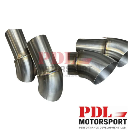 Demi Ligne d'Échappement - Cat back INOX 63,5 mm – Golf 4 / Audi A3 8N - PDL Motorsport