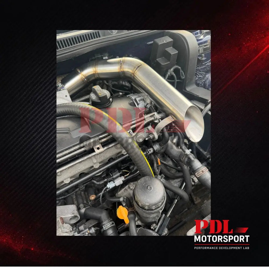 Admission d’Air Longue 1.9 TDI – INOX Ø76mm - En biseaux - PDL Motorsport