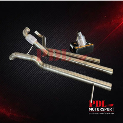 Pack Performance 1.9 TDI – Admission 76 mm + Ligne Inox 63,5 mm PDL Motorsport