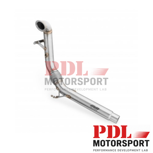RM MOTORS Downpipe AUDI A3 8V, SEAT LEON CUPRA 5F, SKODA OCTAVIA 5E RS, VW GOLF 7/7.5 GTI, PASSAT B8 2.0 TSI (versions sans OPF) RM Motors